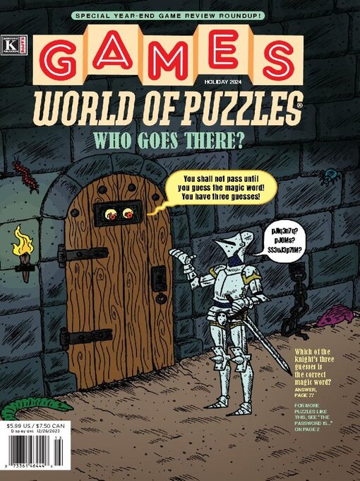 Title details for Games World of Puzzles by Kappa Publishing Group, Inc. - Available